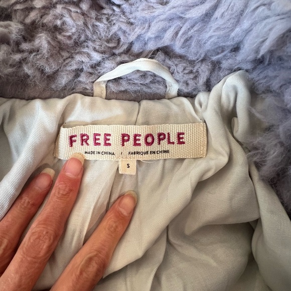 New Free People Honeypie Teddy Jacket - Picture 7 of 7